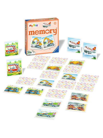 Ravensburger memory® My first memory® Fahrzeuge - Kinderspiel ab 2 Jahre 2-99 Jahre in bunt