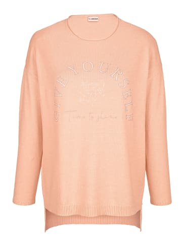 MIAMODA Pullover in apricot