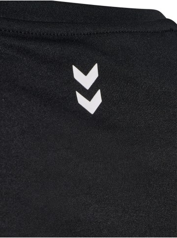 Hummel Sportshirt "Pulse Training Print T-Shirt Ss" in Schwarz