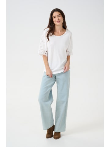 Cream T-shirt CRLivy Relaxed fit in Snow White