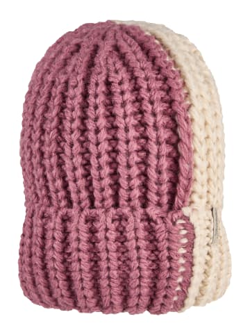 Sterntaler Strickmütze zweifarbig in rosafarbig