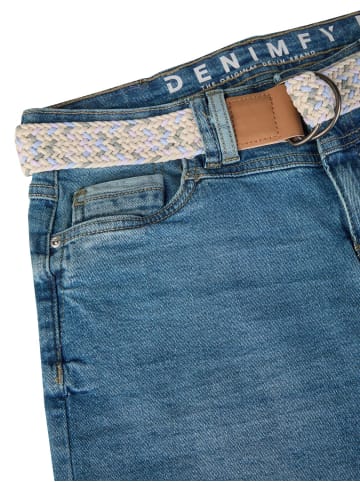 DENIMFY Short DFLena regular/straight in Blau