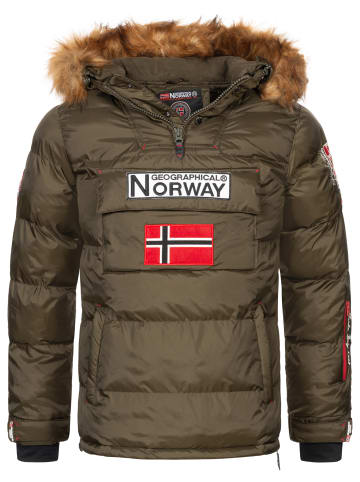 Geographical Norway Windbreaker in Khaki