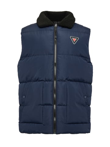 Threadbare Steppweste THB Jacket Gilet Taylor in Navy