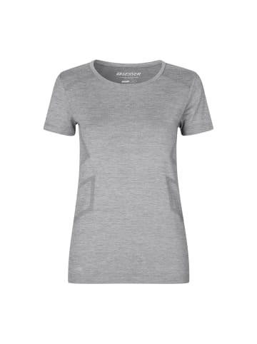 GEYSER T-Shirt seamless in Grau meliert