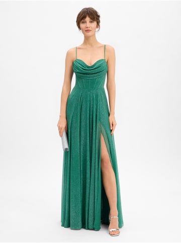 Marie Lund Abendkleid in grün - 0004