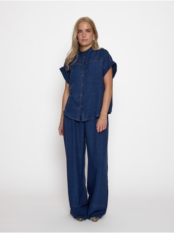 Peppercorn Shirt in Dark Navy Mel.