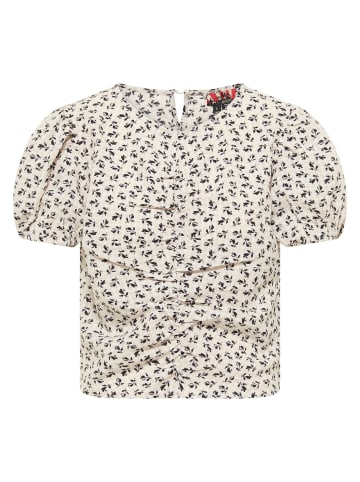 myMo ROCKS Damen Blusenshirt in Wollweiss