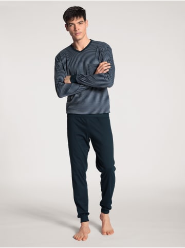 Calida Pyjama in dark sapphire