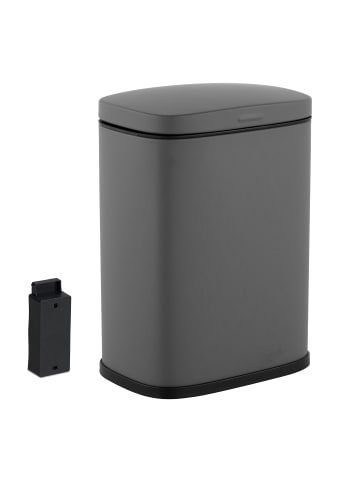 relaxdays Kosmetikeimer in Grau - 3 Liter