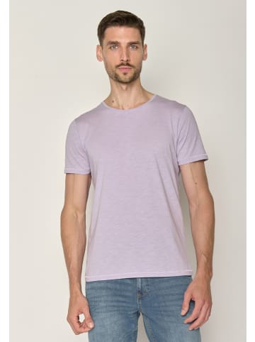 GreenBomb T-Shirt Basic in Lila