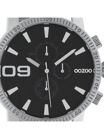 Oozoo Armbanduhr Oozoo Timepieces silber groß (ca. 45mm)