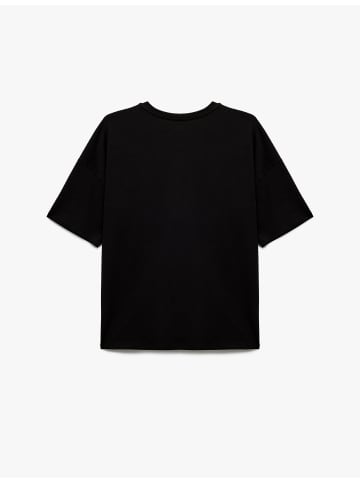 KOTON TSHIRT SS in Schwarz