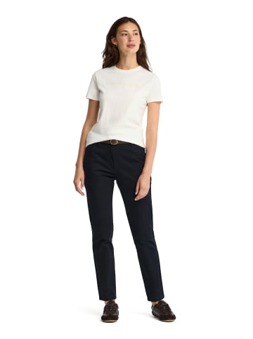 Polo Club T-Shirt WOMAN EST MINIMAL TITLE TSHIRT W IO SHORT SLEEVE REGULAR FIT in Ecru