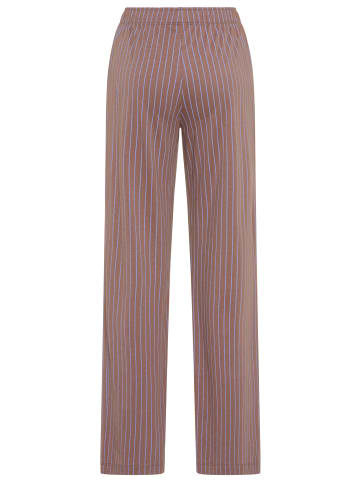 LSCN BY LASCANA Pyjamahose in braun-gestreift