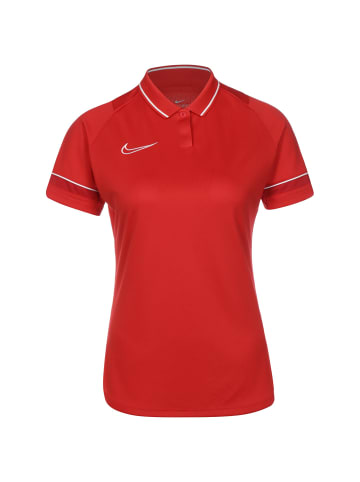 Nike Performance Poloshirt Academy 21 Dry in rot / weiß