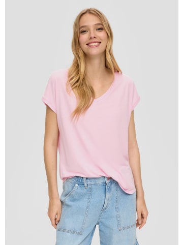 QS T-Shirt in 4103_rosa