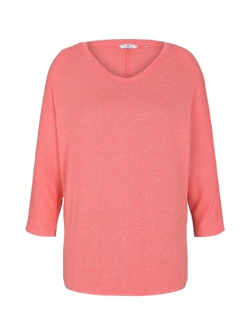 Tom Tailor Tom Tailor Longsleeve Langarmshirt in hellrot