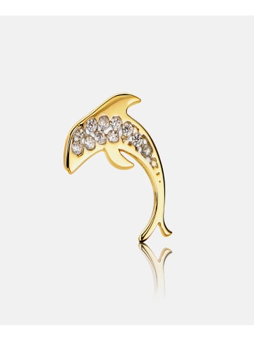 Diamant L'éternel Ohrringe aus 585 Gelbgold