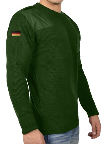 Normani Outdoor Sports Herren BW-Pullover Dörentrup in Oliv