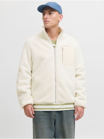 Jack & Jones Teddyfell Jacke in Cloud Dancer