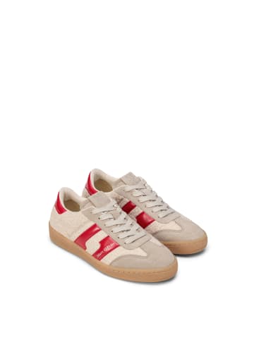 Marc O'Polo Sneaker Model Court in natural/shiny red