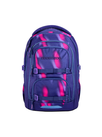 Coocazoo Schulrucksack-Set PORTER "Aurora Glow" 3-tlg. in Lila