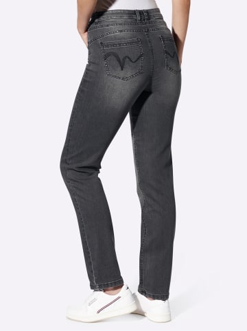 Heine 5-Pocket-Jeans in grey denim