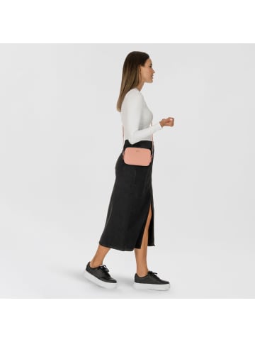 Lacoste Chantaco Classics Umhängetasche Leder 19 cm in cork