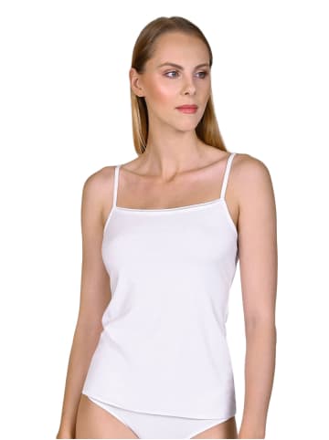 Lisca 2er Pack Trägerhemd in white