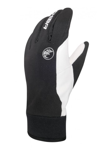 Chiba Bernina - winddichte Radhandschuhe mit Softshell und Nappa-Leder,