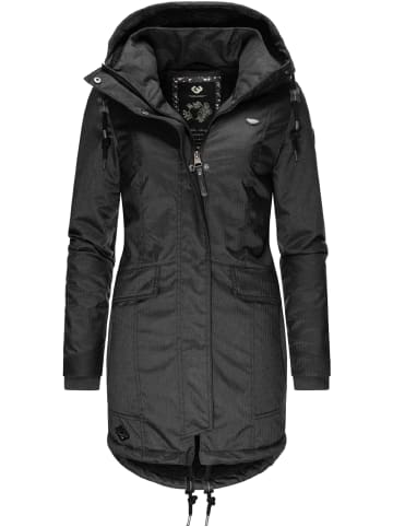 ragwear Winterjacke Tunned in Dark Grey