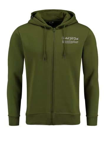 KEY LARGO Sweatjacke 'MSW KLPATH' in grün