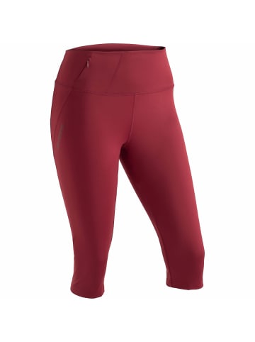 Maier Sports Outdoorhose Arenit Capri in Bordeaux