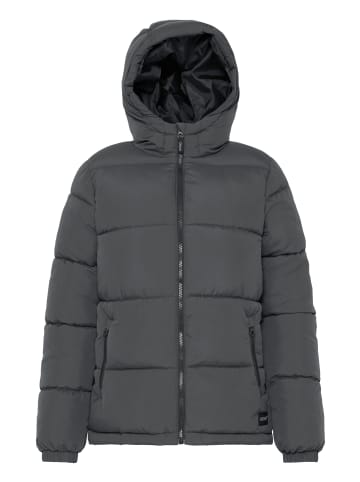 Oxmo Steppjacke OXMINNA JACKET HOOD in Stein