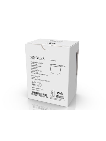 Zone Denmark Dezilitermessbecher Singles in Stahl