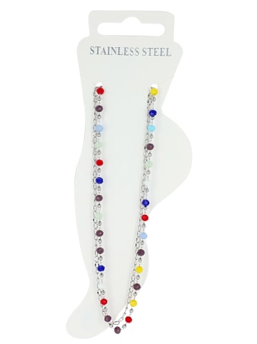 Adeliás Damen Anhänger aus Edelstahl mit Perle in silber