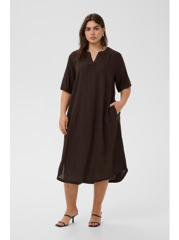 KAFFE curve Kleid KCmille Loose fit in Black Coffee