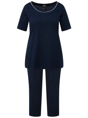 Ulla Popken Pyjama in nachtblau