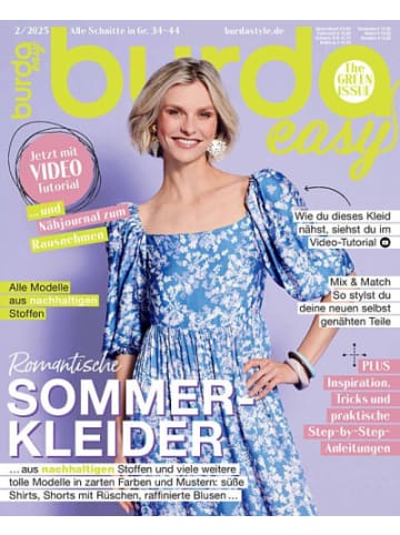 Hubert Burda Media 4 x BURDA EASY Zeitschrift (Gutschein für Jahres Abo)