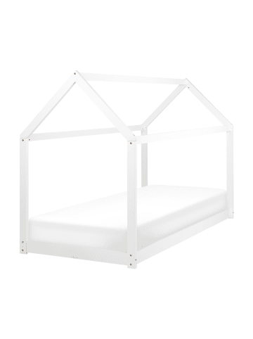Beliani Kinderbett TOSSE in Weiß - (W) 98 x (H) 140 x (L) 200 cm