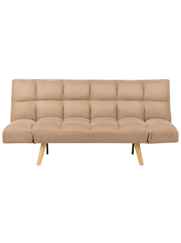 Beliani 3-Sitzer Sofa INGARO in Braun - (W) 182 x (H) 86 x (L) 79 cm