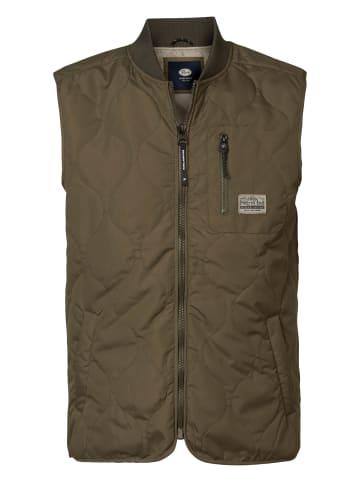 Petrol Industries Wattierter Bodywarmer Baja in Braun