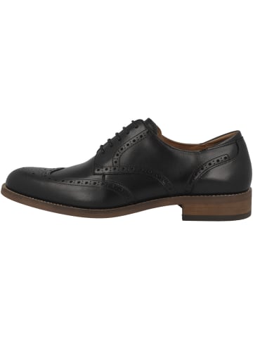 Clarks Schnürschuhe Craft Remi Tip in schwarz