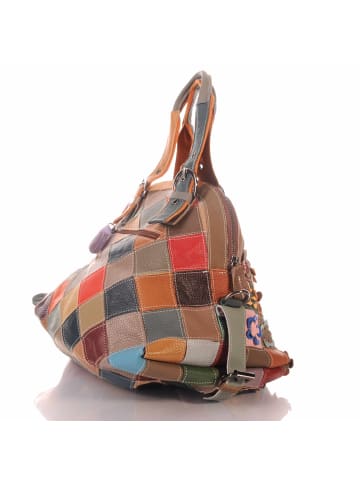 Kmisso Rucksack in Bunt - Rot