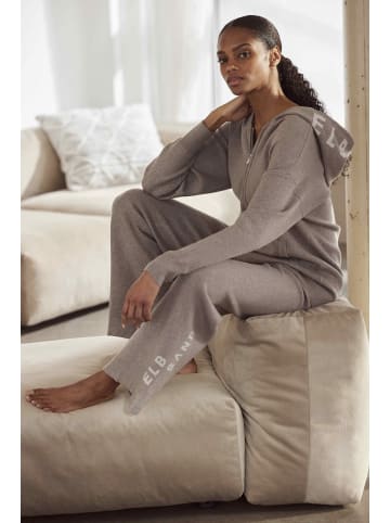 ELBSAND Strickhose in taupe