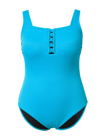 Ulla Popken Badeanzug in türkis