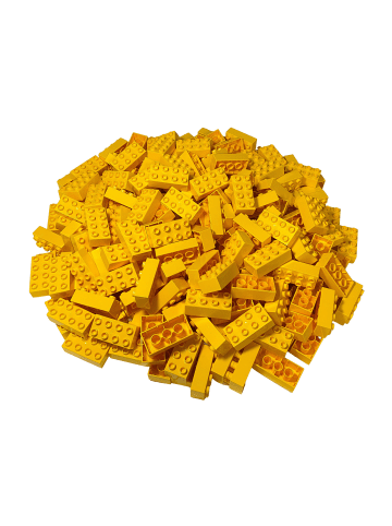 LEGO DUPLO® 2x4 Bausteine Gelb 3011 40x Teile - ab 18 Monaten in brown