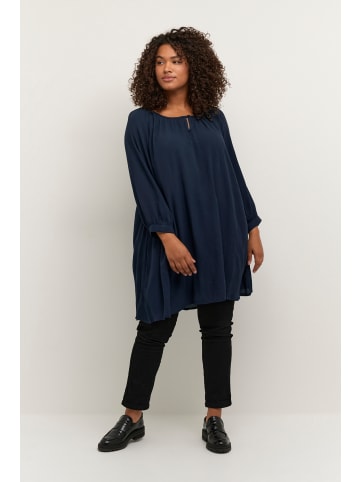 KAFFE curve Tunika KCami A-shape in Midnight Marine