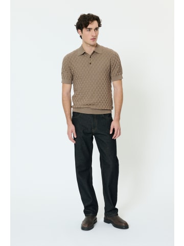 Matinique Strickpullover MApolo Gerade Passform in Walnut